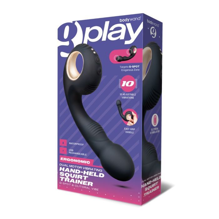 BODYWAND G-PLAY EROGONOMIC DUAL MOTOR SQUIRT TRAINER