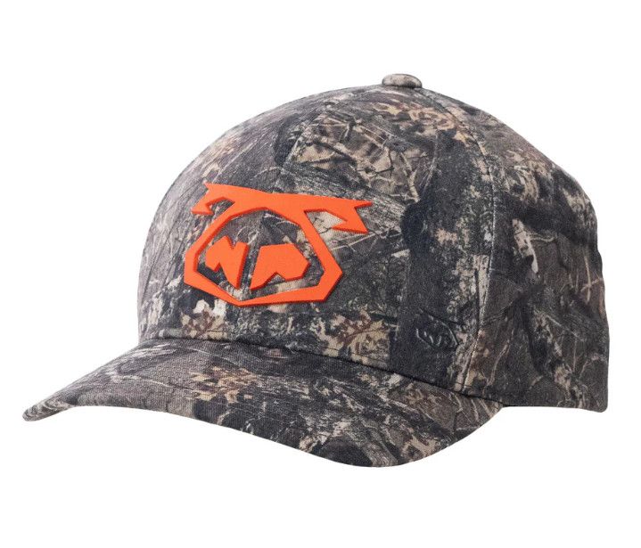 NASTY PIG TIMBER SNOUT CAP TIMBER & FLAME ORANGE, Size: S/M