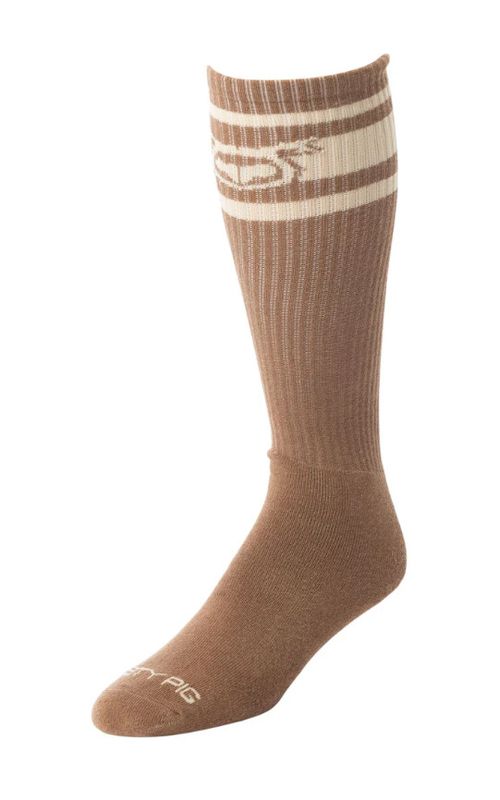 NASTY PIG HOOK'D UP SPORT SOCKS COCONUT & ALMOND