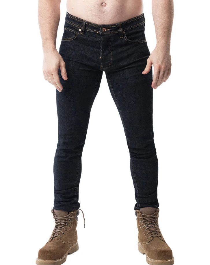 NASTY PIG NP JEAN RAW INDIGO, Size: 28