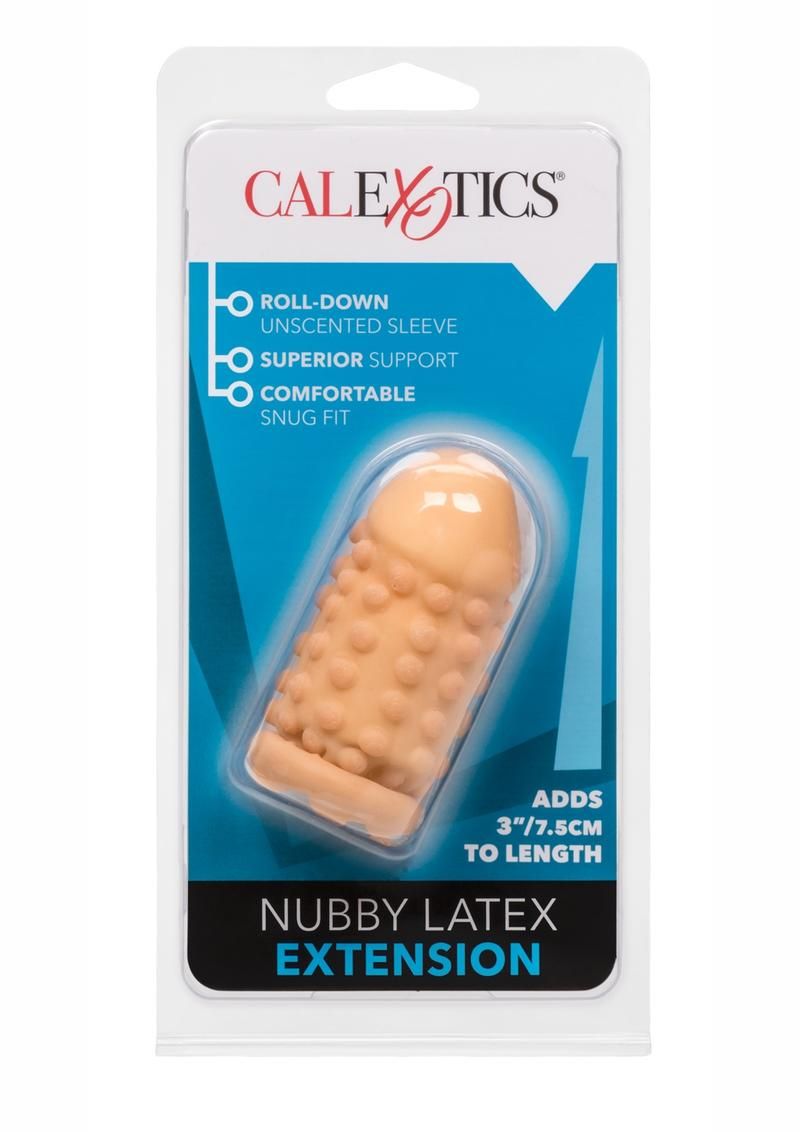 NUBBY LATEX EXTENSION 3in