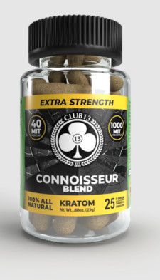 CLUB 13 KRATOM CONNOISSEUR BLEND CAPSULES