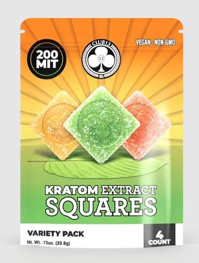 CLUB 13 KRATOM SQUARES VARIETY PACK