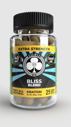 CLUB 13 KRATOM BLISS BLEND CAPSULES
