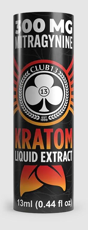CLUB 13 KRATOM LIQUID EXTRACT 13mL