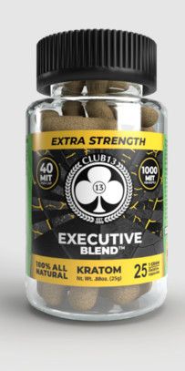 CLUB 13 KRATOM EXECUTIVE BLEND CAPSULES