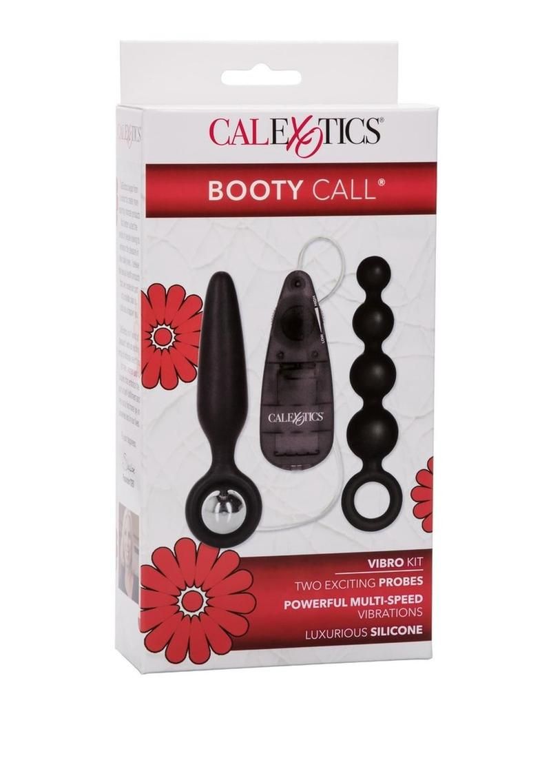 BOOTY CALL BOOTY VIBRO KITS VIBRATING BUTT PLUG AND ANAL BEADS