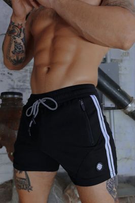 BREEDWELL TRADE TRAINER SHORTS BLACK BREEDWELL TRADE TRAINER SHORTS BLACK