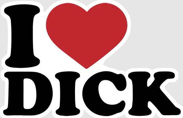 STICKER : I LOVE DICK