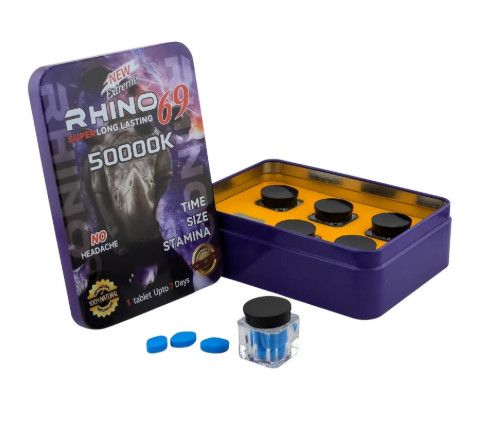 RHINO 69 50,000K PILL 3 PACK