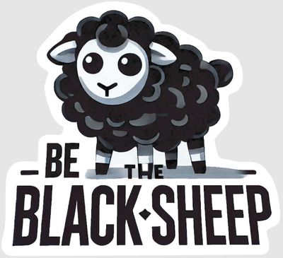 STICKER : BLACK SHEEP