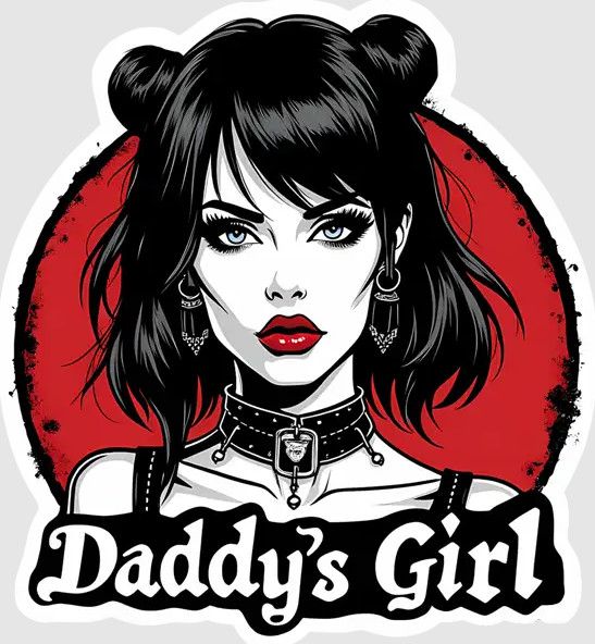STICKER : DADDY'S GIRL STICKER : DADDY'S GIRL