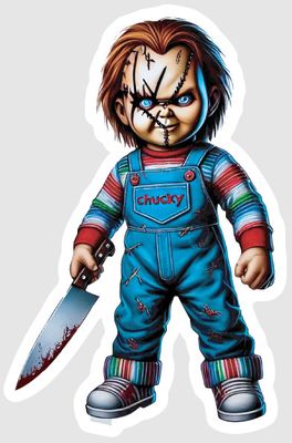 STICKER : CHUCKY'S COMING STICKER : CHUCKY'S COMING