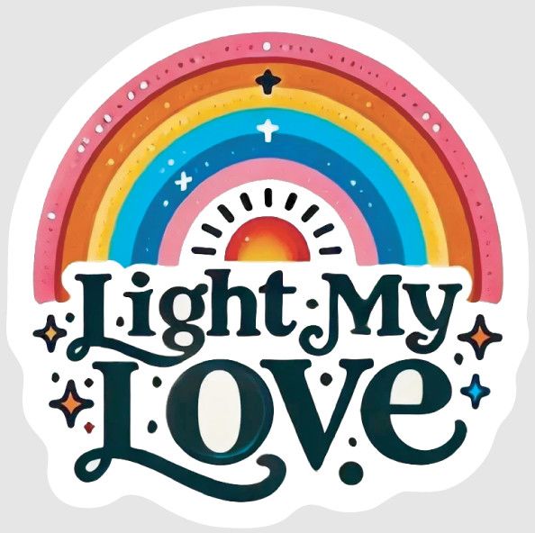 STICKER : LIGHT MY LOVE STICKER : LIGHT MY LOVE