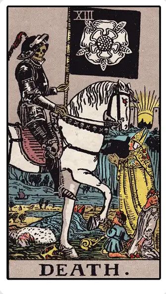 STICKER : DEATH TAROT