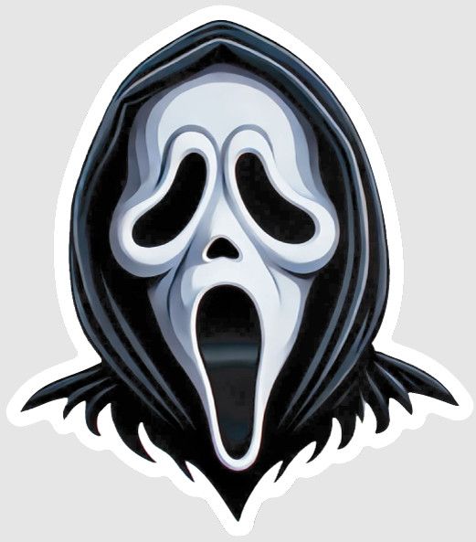 STICKER : GHOSTFACE