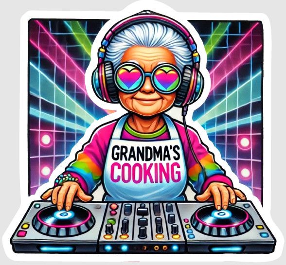 STICKER : GRANDMA'S COOKING