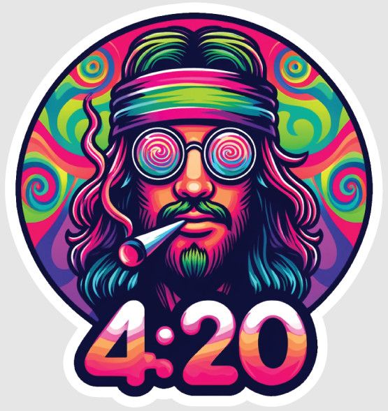 STICKER : 420 GUY