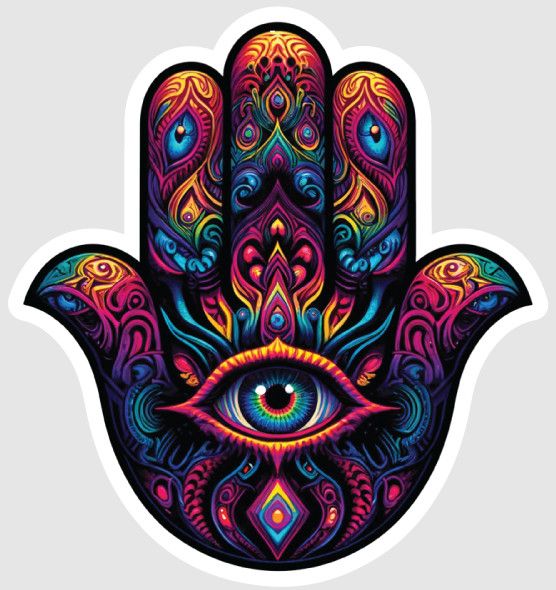 STICKER : HAMSA