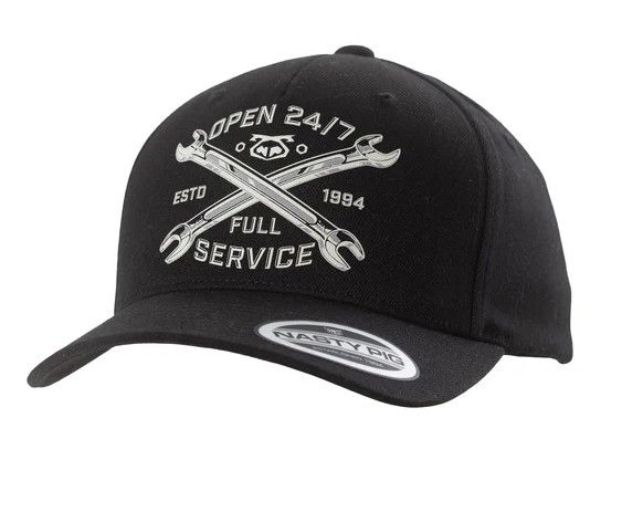 NASTY PIG MECHANIC CAP BLACK