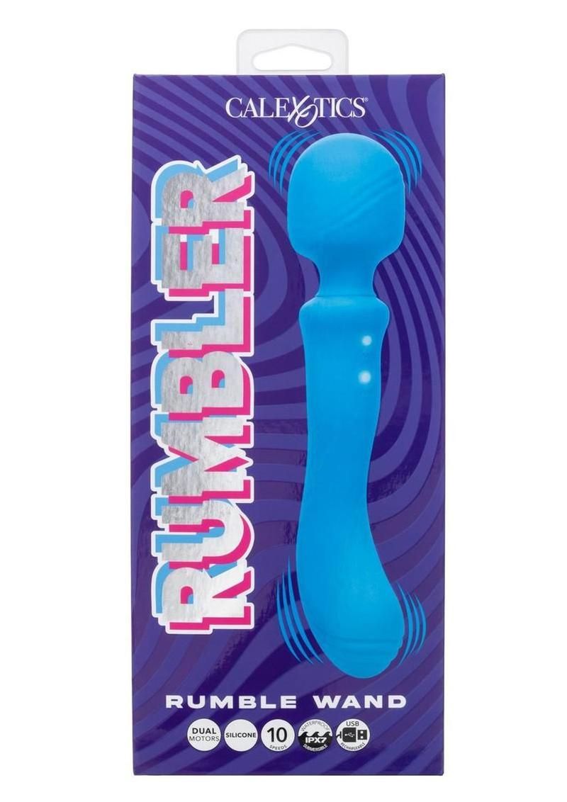 RUMBLER RUMBLE WAND RECHARGEABLE SILICONE VIBRATOR RUMBLER RUMBLE WAND RECHARGEABLE SILICONE VIBRATOR