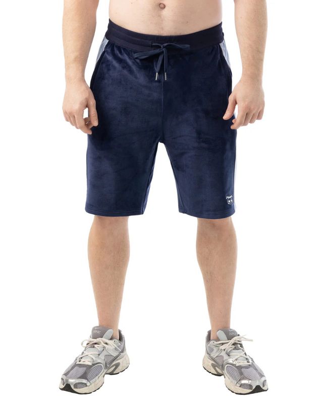 NASTY PIG ESSEX VELOUR CLASSIC SHORT MIDNIGHT NAVY & PERRY BLUE