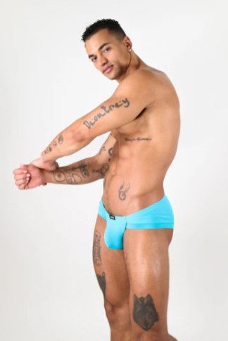 AWRY CONTOUR BRIEFS ARCTIC BLUE AWRY CONTOUR BRIEFS ARCTIC BLUE, Size: SMALL
