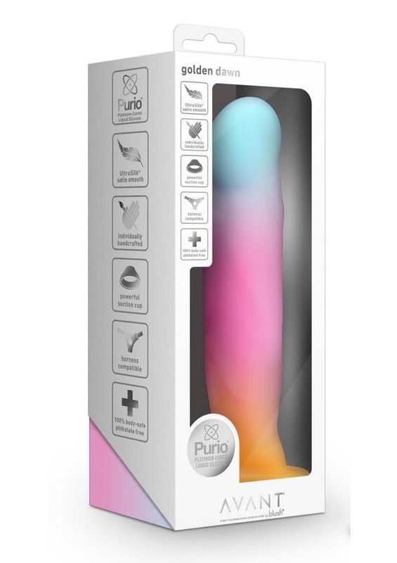 AVANT GOLDEN DAWN SILICONE ARTISAN DILDO