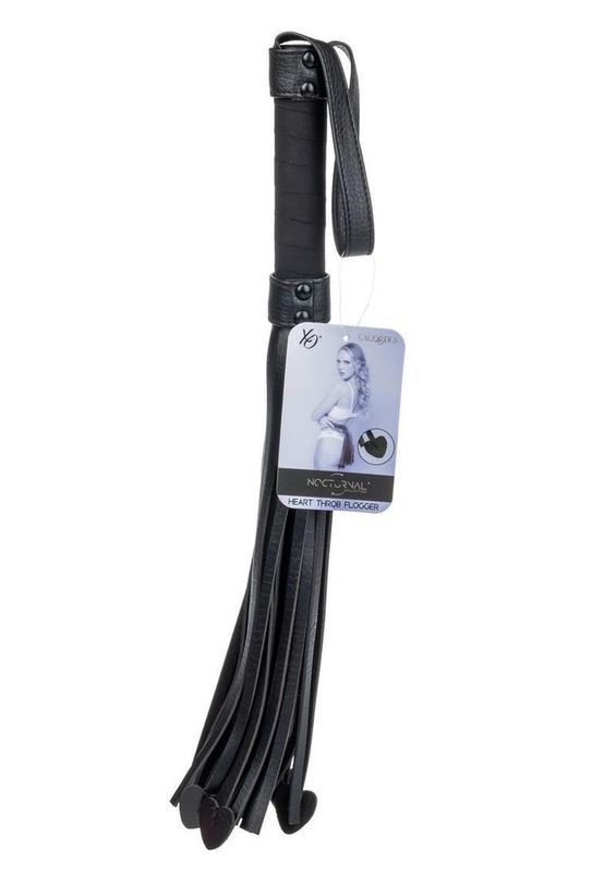 NOCTURNAL COLLECTION  HEART THROB FLOGGER BLACK