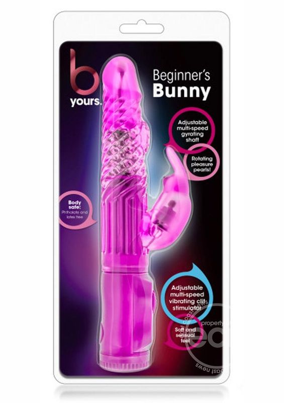 B YOURS BEGINNER'S BUNNY RABBIT VIBRATOR PINK