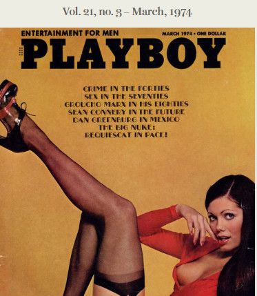 PLAYBOY MAGAZINE MARCH 1974