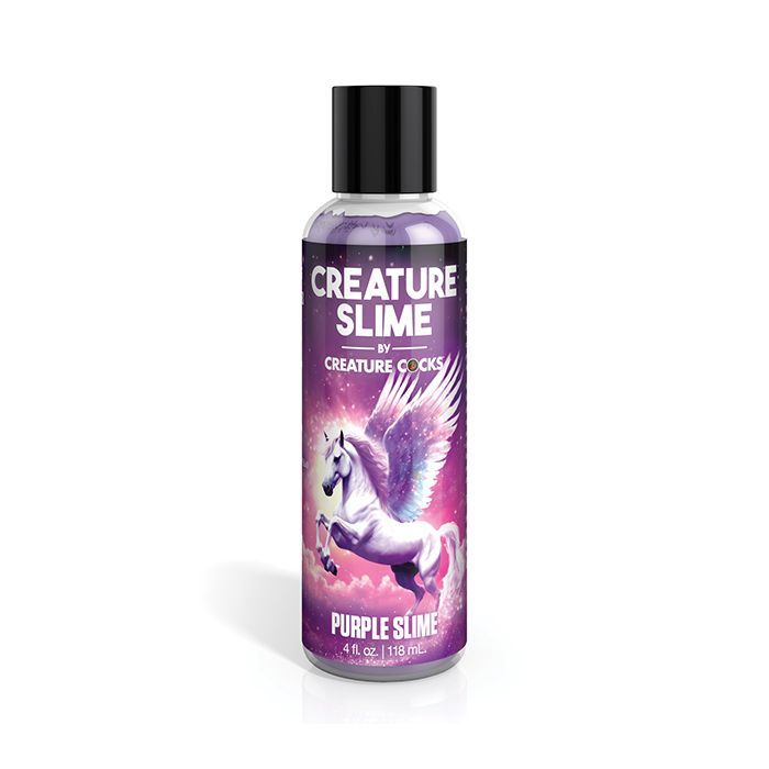 CREATURE COCKS CREATURE SLIME PURPLE WATER BASED LUBRICANT, Size: 4oz