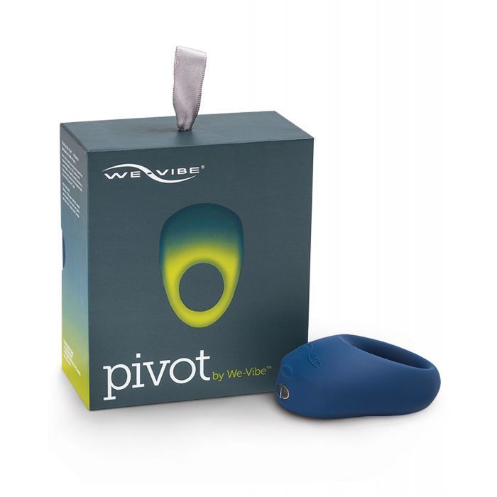 WE-VIBE PIVOT MIDNIGHT BLUE RECHARGEABLE SILICONE VIBRATING COCK RING