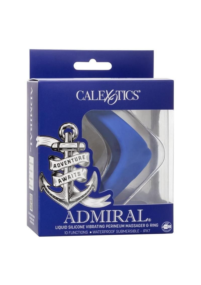ADMIRAL VIBRATING PERINEUM MASSAGER & COCK RING ADMIRAL VIBRATING PERINEUM MASSAGER & COCK RING