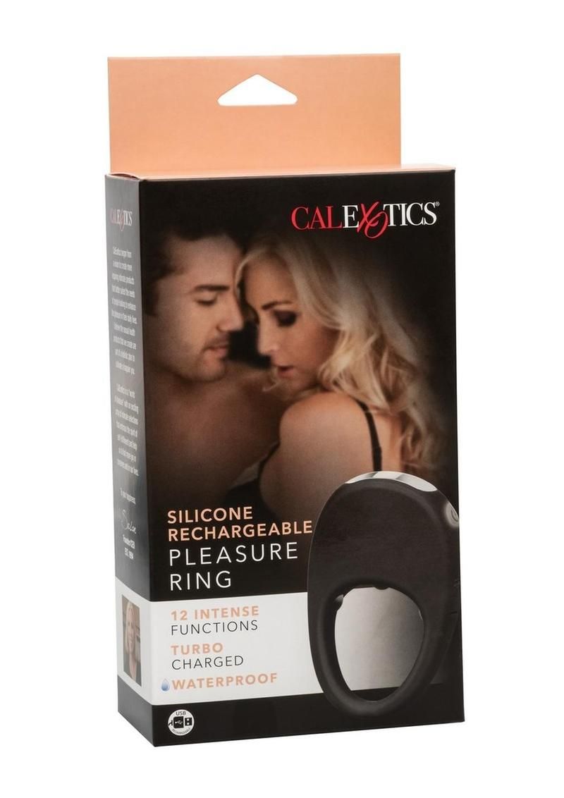 SILICONE RECHARGEABLE PLEASURE RING