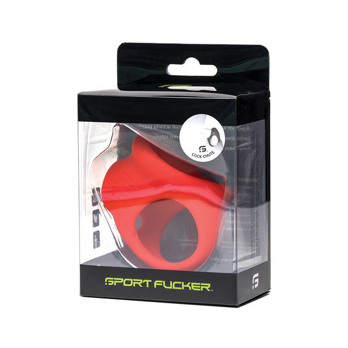 SPORT FUCKER COCK CHUTE, Color: RED