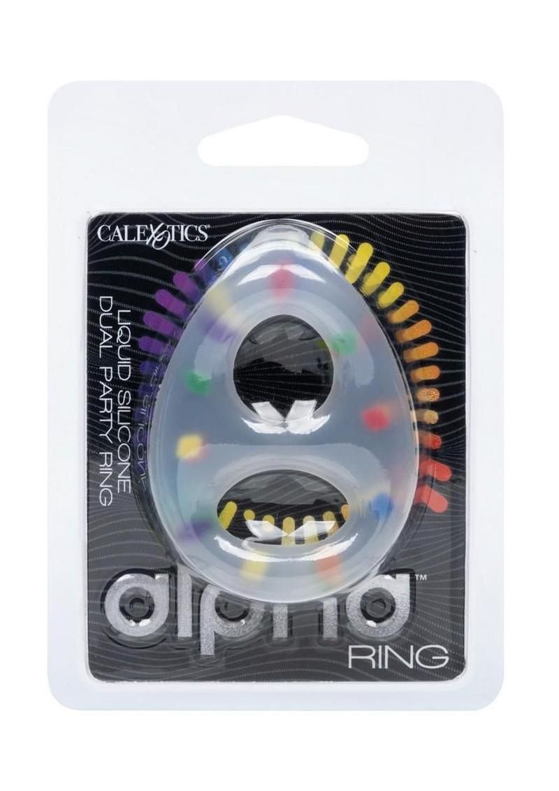 ALPHA LIQUID SILICONE DUAL RING MULTICOLOR