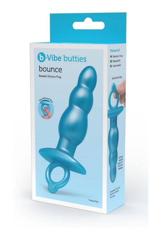 B-VIBE BOUNCE PLUG BLUE B-VIBE BOUNCE PLUG BLUE