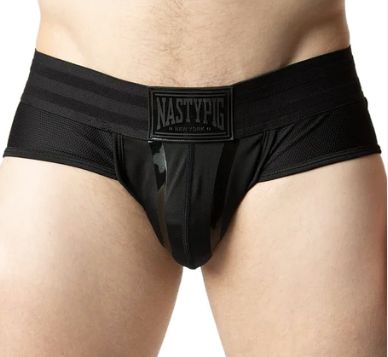 NASTY PIG EVRNASTY U-FRONT BRIEF BLACK