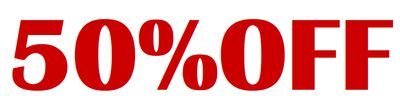 50% Off