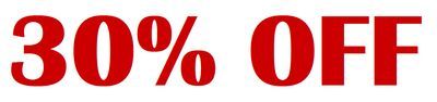 30% Off