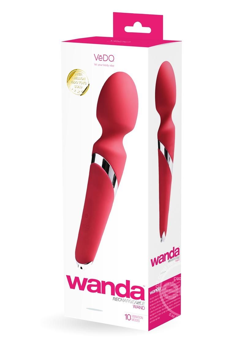 VEDO WANDA RECHARGEABLE VIBE, Color: PINK