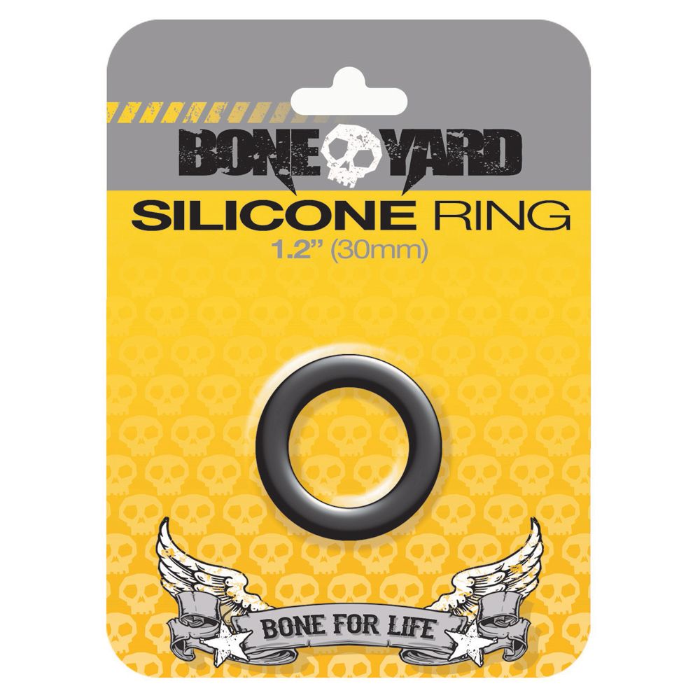 BONEYARD SILICONE COCKRING, Size: 1.2" / 30MM