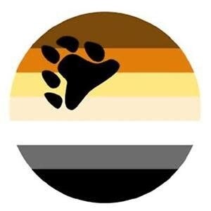 BEAR FLAG BUTTON