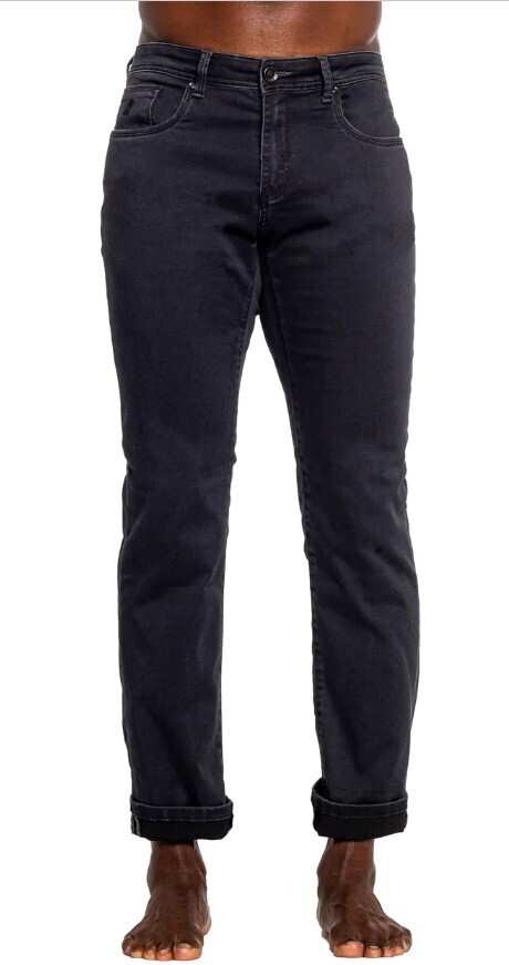EIGHT X CHARCOAL SUPER STRETCH JEANS SLIM FIT, Size: 30