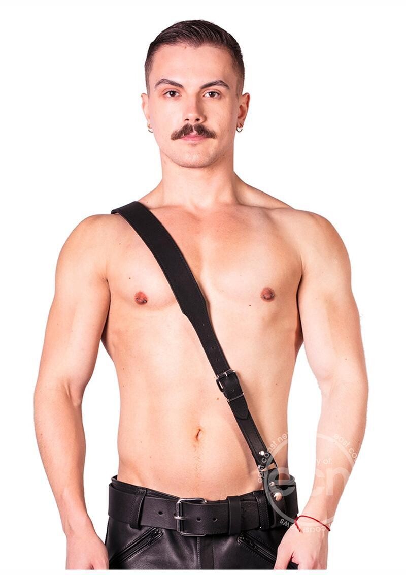 PROWLER RED SAM BROWNE BELT BLACK PROWLER RED SAM BROWNE BELT BLACK, Size: SMALL