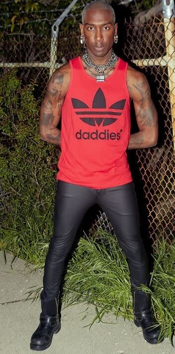 HORSE & HORN VINTAGE DADDY BLACK MATTE 4 WAY STRETCH VINYL JEANS