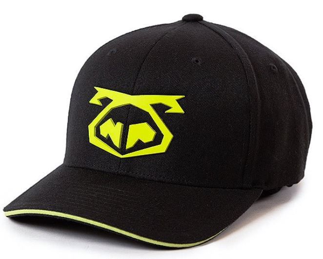 NASTY PIG SNOUT 2 TONE CAP BLACK/ACID LIME NASTY PIG SNOUT 2 TONE CAP BLACK/ACID LIME, Size: S/M