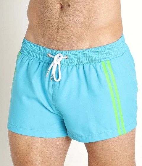 NASTY PIG REVEAL SWIM TRUNK AQUA NASTY PIG REVEAL SWIM TRUNK AQUA