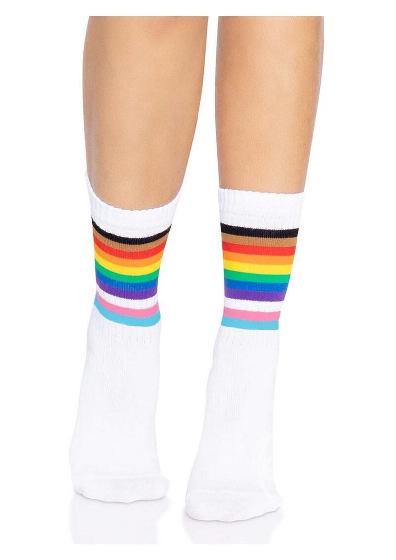 PRIDE CREW SOCKS O/S PRIDE CREW SOCKS O/S, Color: RAINBOW